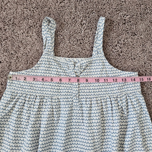Petite Plume Girls Twill Charlotte Nightgown Sleep Dress Size 10 Scalloped Wave - Picture 5 of 9